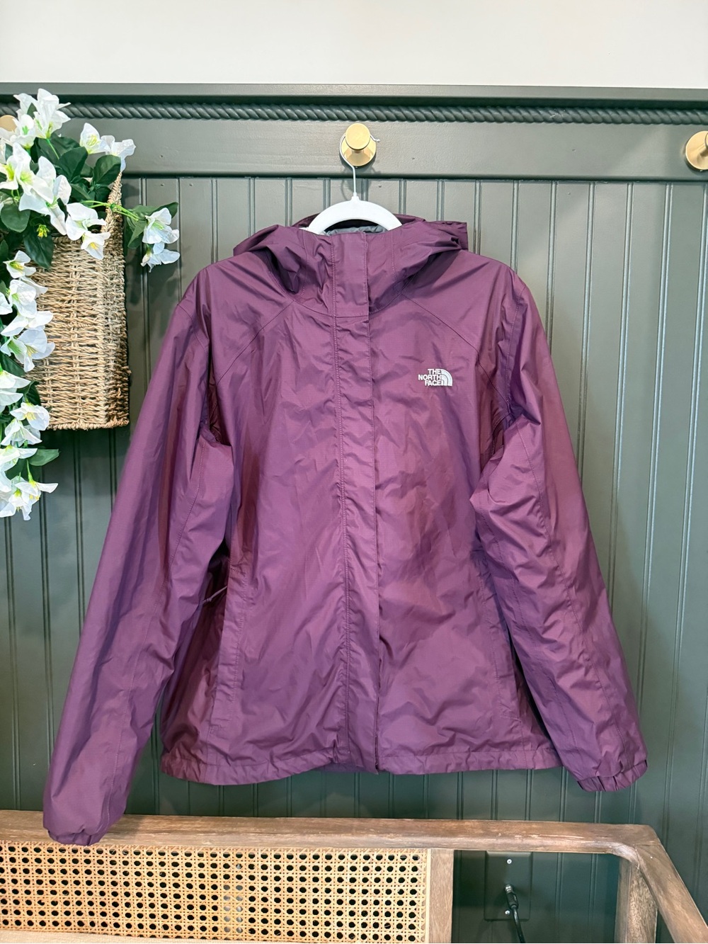 The North Face Women's Plum Hooded Raincoat